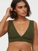 Верхня частина купальника жіноча H&M 689005002b45 70B Хакі (KC100000019686) - зображення 1