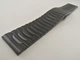 Браслет для часов Watch Band из нержавеющей стали, литой 26 мм Черный матовый - изображение 2