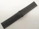 Браслет для часов Watch Band из нержавеющей стали, литой 26 мм Черный матовый - изображение 3