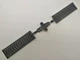 Браслет для часов Watch Band из нержавеющей стали, литой 26 мм Черный матовый - изображение 5
