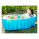 Надувная ванночка Levand Intime Baby Bath Tub, Голубая + Насос - изображение 8