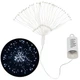 Гірлянда феєрверк на батарейках Springos 3D 100 LED CL0182 Cold White - зображення 1