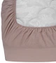 Простынь на резинке Good-Dream Бязь Beige 120х190 (GDBCSHEETF120190) - изображение 2