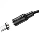 Кабель BOROFONE BX41 USB to Type-C 2.4A, 1m, PVC, PVC connectors, magnetic, Black (6931474738462) - зображення 3