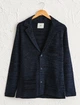 Мужской пиджак LC Waikiki c 3-мя накладными карманами S Синий (LCWKnitwear-5493) - изображение 1