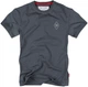Футболка бавовняна довга чоловіча Dobermans Aggressive Desth Rider TS123SL 2XL Сіра (2550000113449) - зображення 1