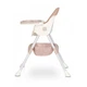 Стульчик для кормления 4 в 1 Colibro Picolo Pastel pink складной с двойным подносом и корзиной для игрушек - изображение 5