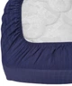 Простынь на резинке Good-Dream Страйп-сатин Dark Blue 200х220 (GDSSDBSHEETF200220) - изображение 2