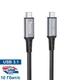Кабель швидкісний 10 Гбіт/с USB3.1 GEN2 HOCO US01 10Gbps super-speed (1.8m, 100W, 5A, 4K). Black - зображення 1