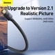 Кабель HDMI 2.1 8K BASEUS High Definition Series HDMI на HDMI Adapter Cable |2m, 8K, HDMI2.1|. Black - зображення 5
