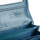 Женский лакированный Betlewski Premium кошелёк с защитой RFID 9,5 х 19 х 4 см (BPD-FS-72031) синий - изображение 5