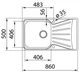 Кухонна мийка Тека STARBRIGHT 50 1B 1D MAX мікротекстура (115120032) - изображение 5
