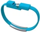 Кабель ExtraDigital Micro USB to USB браслет 0.2 м Голубой (KBU1784) - изображение 3