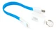Кабель ExtraDigital Micro USB to USB брелок 0.18 м Голубой (KBU1785) - изображение 2