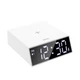 Настольные LED смарт-часы with Qi Charger HOCO DCK1 |Alarm/Watch/Qi Charger, 10W| white - изображение 5