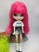 Кукла Блайз TBL с розовыми прямыми волосами в стильной подарочной упаковке, Blythe рост 30 см. (44696041) - изображение 3