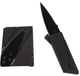 Складаний ніж карта в гаманець - CardSharp Картка виживання (582899067) Чорний - зображення 1