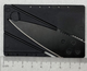 Складаний ніж карта в гаманець - CardSharp Картка виживання (582899067) Чорний - зображення 8