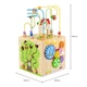 Бізікуб дерев'яний Viga Toys 5 в 1 44591 - (Viga Toys) - изображение 9