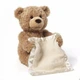 Детская Интерактивная игрушка Мишка Peekaboo Bear (Пикабу) мягкий Brown 30 см - изображение 1