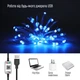 Smart LED RGB гірлянда ColorWay (CW-GS-100L10UMC) 100LED, 10м, Bluetooth, синхронізація освітлення з музикою - зображення 6