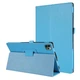 Чехол-книжка Litchi Leather Case для Apple iPad Pro 11 2018 / 2020 (Wake / Sleep) Light Blue - изображение 1