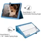Чехол-книжка Litchi Leather Case для Apple iPad Pro 11 2018 / 2020 (Wake / Sleep) Light Blue - изображение 6