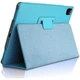 Чехол-книжка Litchi Leather Case для Apple iPad Pro 11 2018 / 2020 (Wake / Sleep) Light Blue - изображение 7
