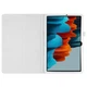 Чехол-книжка Litchi Leather Case для Samsung Galaxy Tab S7 11.0 T870 / T875 (Wake / Sleep) White - изображение 5