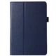 Чехол-книжка Litchi Leather Case для Apple iPad Pro 11 2018 / 2020 (Wake / Sleep) Dark Blue - изображение 2