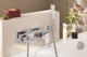 Змішувач для ванни Grohe Eurocube, хром (23140000) - изображение 4