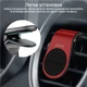 Магнитный автодержатель для телефона Promate AirGrip-3 Red (airgrip-3.red) - изображение 5