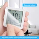 Умный Wi-Fi датчик температуры и влажности воздуха термогигрометр Haozee WIFI Temperature And Humidity Sensor приложение Tuya (HZ101DW) - изображение 4