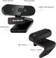 Вебкамера AVerMedia 40AAPW310AVS PW310P, FullHD, 30fps, auto focus, чёрний - изображение 3