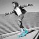 Роликовые коньки Neon Inline Skates Бирюзовый (Размер 30-33) (NT07T4) - зображення 4