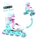 Роликовые коньки Neon Combo Skates Бирюзовый (Размер 30-33) (NT09T4) - изображение 1