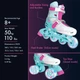Роликовые коньки Neon Combo Skates Бирюзовый (Размер 30-33) (NT09T4) - изображение 8