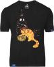 Футболка KLOST "Кіт диверсант" Black, M - изображение 1