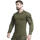 Рубашка тактическая Lesko A655 Green 2XL (38р.) кофта с длинным рукавом армейская (K/OPT2_4256-12576) - изображение 6