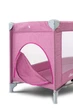 Дитяче ліжечко манеж 2 висоти Caretero Basic Plus Lavenda, складне, легке, безпечне з матрацом 120х60, з боковим входом, з сумкою для транспортування, для сну та ігор, для новонароджених, до 15 кг - зображення 8