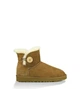 Уггі Класичні міні Bailey Button II Chestnut 1016422 Горіховий 37 - зображення 1