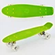 Скейт Пенні борд Best Board з PU колесами, що світяться. Green (85031) - зображення 2