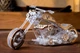 Механічний 3D пазл-конструктор Viter Models Мотоцикл Чопер Viter 211 деталей (Chopper-V1)(AKV-01) - изображение 6
