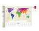 Скретч-карта світу 1DEA.me Travel Map Gold (GWUA) UA 80*60 см - изображение 3