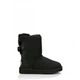 Угги детские KID's Bailey Bow Black 3280 Черный 25(С8) 15,5см - изображение 1