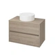 Cersanit Шафка під умивальник CREA 80 White mount countertop на стільницю Церсаніт (FZZW1008711564) - изображение 1