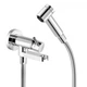 Смеситель для гигиенического душа NOBILI Sanitary Fittings скрытого монтажа хром металл 65x65мм AV00600CR - изображение 3