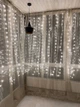 Гірлянда Штора-роса (краплі дощу) на мідному дроті 3 на 2 метри UKC 360 LED (діодів) Теплий білий колір - зображення 5