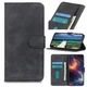 Чехол-книжка с застежкой KHAZNEH Retro Wallet для Google Pixel 6a - Black - изображение 1