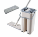 Швабра и Ведро Большое Scratch Cleaning Mop со складной ручкой и системой отжима, две насадки микрофибры - изображение 1